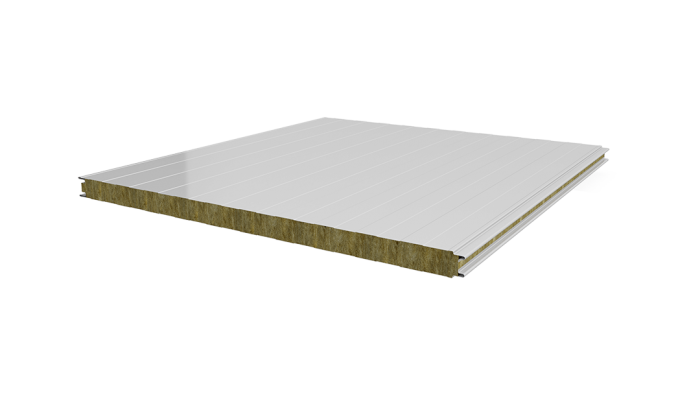 Cold Room Type Metal Sheet Rock Wool Panel